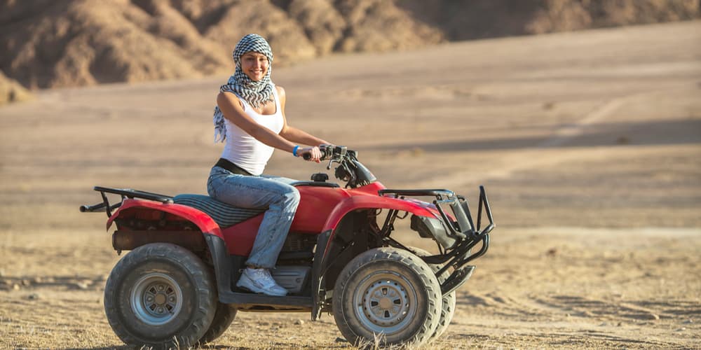 Desert Awakening: Morning Quad Adventure in Hurghada