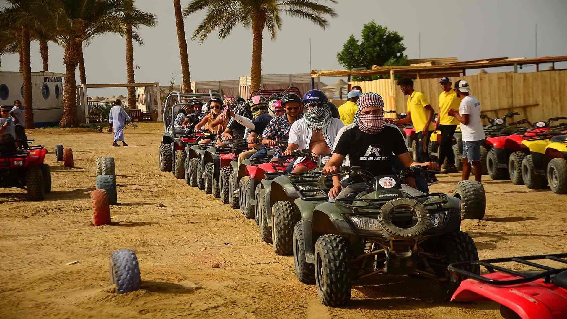 Desert Dust & Dunes: Marsa Alam Double Quad Safari