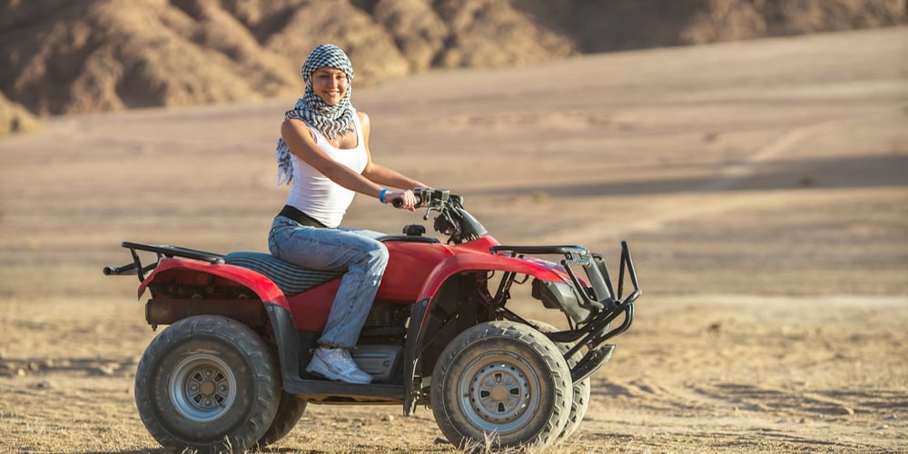 Morning Desert Safari With Quad Bike - Desert tour - in Hurghada - photo 1