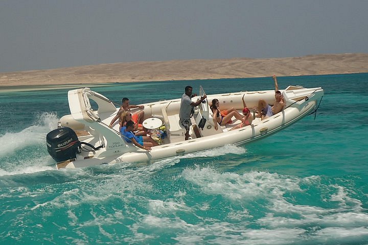 Private Speedboot-Tour Hurghada – Zwei Inseln & Schnorcheln - Luxus-Tour - in Hurghada
